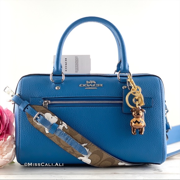 NWT COACH X Peanuts Snap Wallet In Signature Canvas With Woodstock Print - Picture 11 of 16